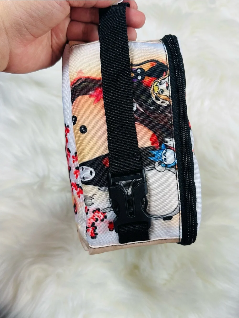 Totoro and Ghibli Friends under the Sakura Lunch Bag
